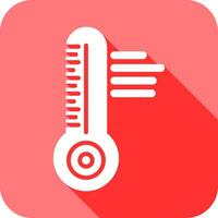temperatura icona design vettore