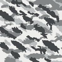 inverno neve grigio bianco mimetico strisce astratte modello senza cuciture militare illustrazione vettoriale