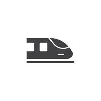 la metropolitana treno icona nel piatto stile. metropolitana illustrazione su isolato sfondo. trasporto cartello attività commerciale concetto. vettore