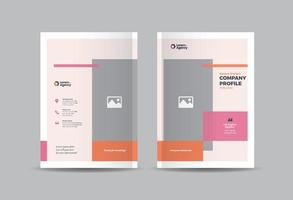 copertina brochure aziendale o relazione annuale e copertina del profilo aziendale o copertina del libretto e del catalogo and vettore