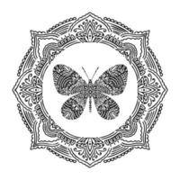 cornice grafica rotonda tradizionale mandala astratto isolato in sfondo bianco.boho forma indiana.etnico stile orientale vettore