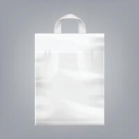 carta Borsa mockup di shopping i regali e cibo pacchi realistico design bianca Marrone e nero vettore