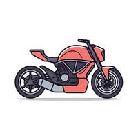 motociclo icona design modello, moto, motore logo illustrazione vettore