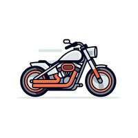 motocicletta design illustrazione vettore