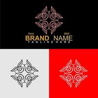 lusso bellezza donne terme moderno logo design vettore