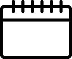 calendario icona simbolo Immagine per programma o appuntamento vettore