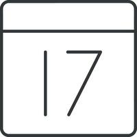 calendario icona simbolo Immagine per programma o appuntamento vettore