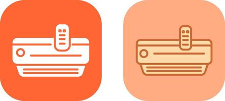 mobile aria condizionatore icona design vettore