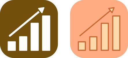 statistica icona design vettore