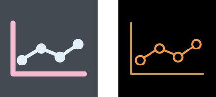 statistica icona design vettore