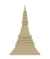 design della torre thailandese vettore
