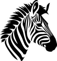 zebra - alto qualità logo - illustrazione ideale per maglietta grafico vettore