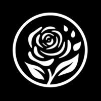 fiore - minimalista e piatto logo - illustrazione vettore