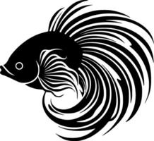 betta pesce - alto qualità logo - illustrazione ideale per maglietta grafico vettore