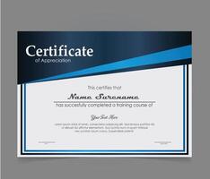 elegante moderno oro base diploma certificato modello. uso per Stampa, certificato, diploma, la laurea vettore