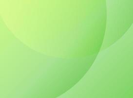 i cerchi semplici astratti si sovrappongono al colore verde minimo e moderno sfondo elegante. vettore