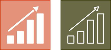 statistica icona design vettore