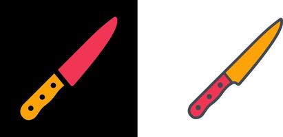 coltello icona design vettore