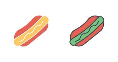 hot dog icona design vettore