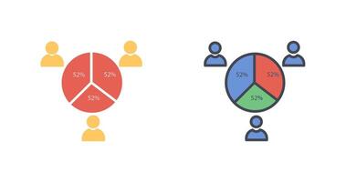 candidato statistiche icona design vettore