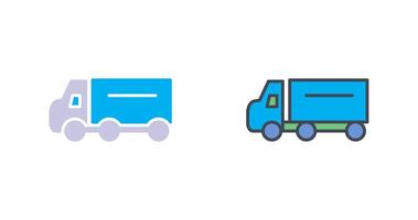 disegno dell'icona del camion vettore