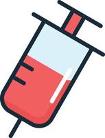 sangue trasfusione icona illustrazione vettore