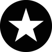 stella icona simbolo Immagine per classifica o valutazione ricompensa vettore