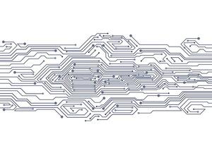 astratto futuristico circuito tavola tecnologia sfondo. circuito tavola con vario tecnologia elementi. vettore