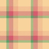 senza soluzione di continuità struttura tartan di modello sfondo plaid con un' dai un'occhiata tessile tessuto. vettore