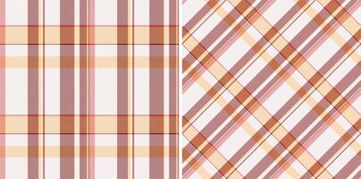 sfondo tessile di struttura tartan senza soluzione di continuità con un' modello dai un'occhiata tessuto plaid. vettore