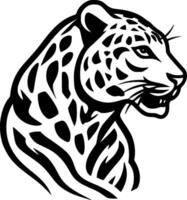 leopardo - alto qualità logo - illustrazione ideale per maglietta grafico vettore