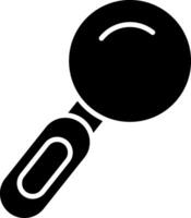 icona del glifo di ricerca vettore