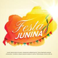 festa junina celebrazione sfondo per giugno festa Festival vettore