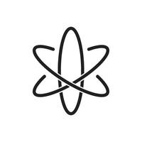 nucleare icona logo vettore