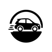 disegno dell'icona dell'auto vettore