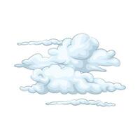 illustrazione di nube vettore