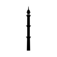 illustrazione di un' moschea Torre vettore