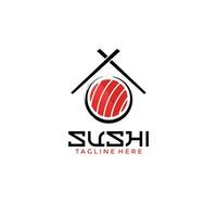 Sushi logo design modello 4 vettore