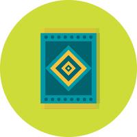 Icona di tappeto vettoriale