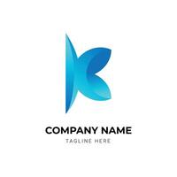 minimalista lettera logo design concetto vettore