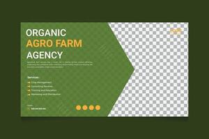 agricolo Servizi e biologico cibo e miniatura design prato cura agricoltura giardino Servizi copertina inviare modello. vettore