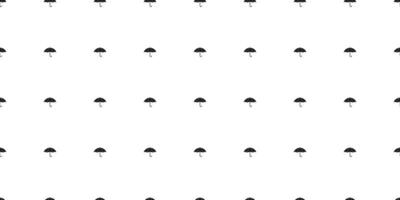 ombrello senza soluzione di continuità modello pioggia isolato cartone animato piastrella sfondo ripetere sfondo illustrazione scarabocchio design vettore