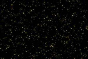 giallo raggiante stelle notte cielo universo sfondo vettore