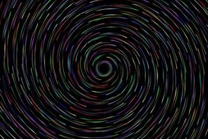 colorato astratto spirale cerchio onde sfondo vettore