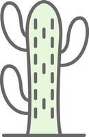 cactus fillay icona design vettore