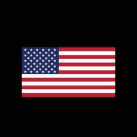 piatto design americano bandiera vettore