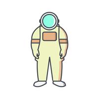 Icona di vettore di astronout