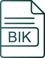 bici file formato linea pendenza icona vettore