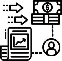 accreditato investitore schema illustrazione vettore