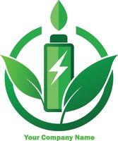 rinnovabile energia risorse logo ambiente amichevole energia risorse logo eco amichevole leggero logo vettore